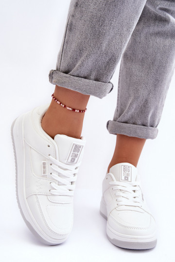 Chaussures de sport pour femmes Big Star MM274354 en blanc 2