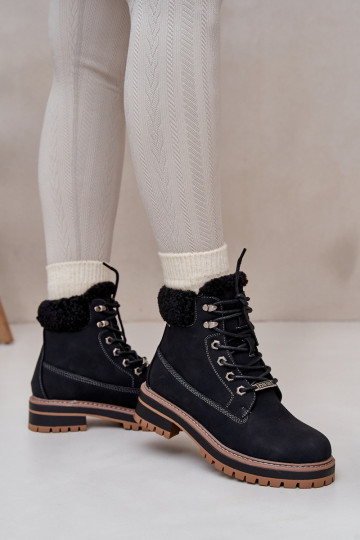 Bottes isolées pour femmes en noir Big Star OO274A287 2