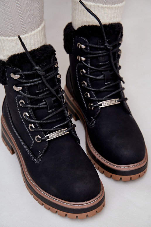 Bottes isolées pour femmes en noir Big Star OO274A287