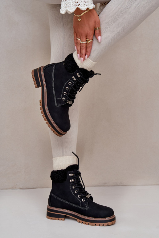 Bottes isolées pour femmes en noir Big Star OO274A287