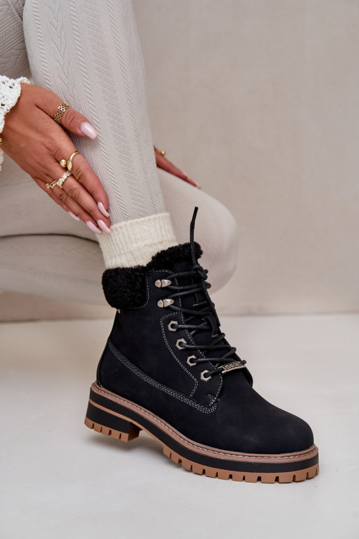 Bottes isolées pour femmes en noir Big Star OO274A287
