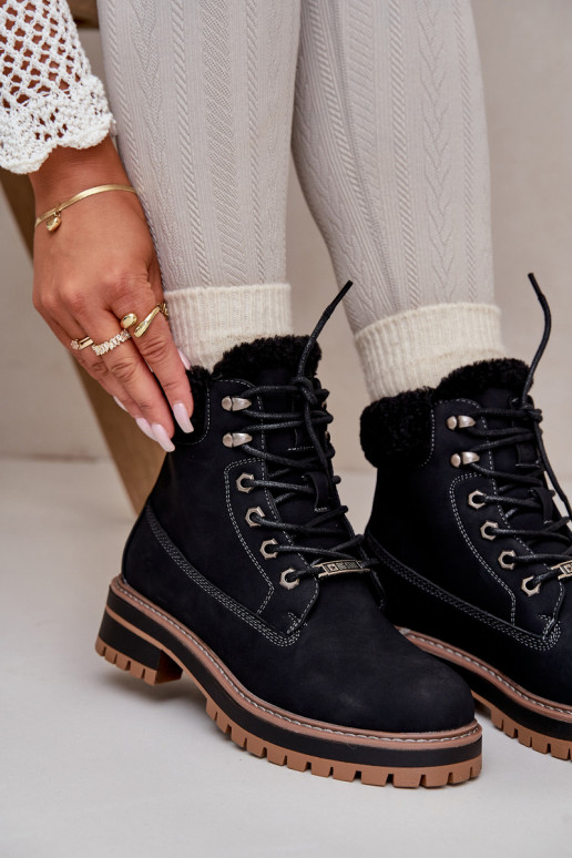 Bottes isolées pour femmes en noir Big Star OO274A287
