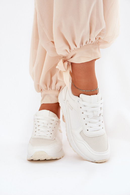 Baskets pour femmes en blanc Laaksona