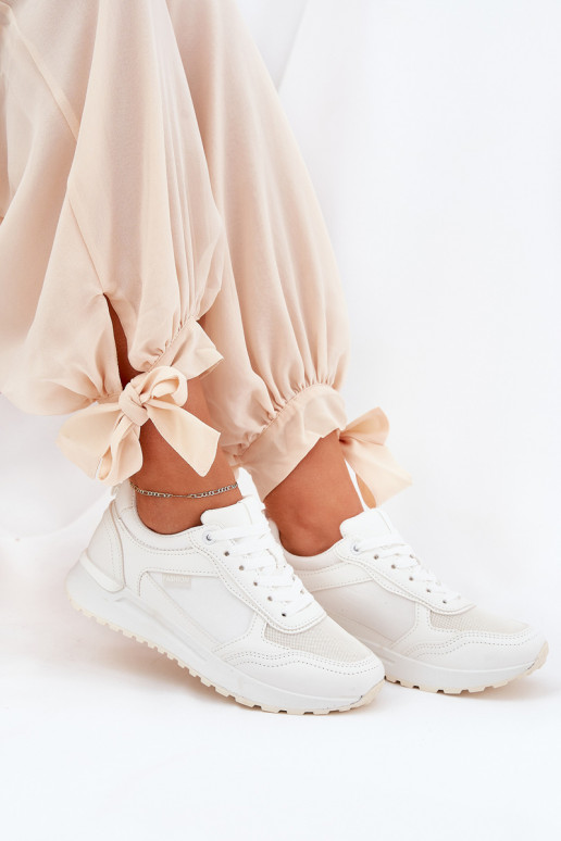 Baskets pour femmes en blanc Laaksona