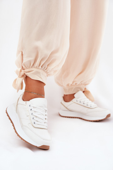 baskets Féminin avec une plateforme couleur blanche Nevliese