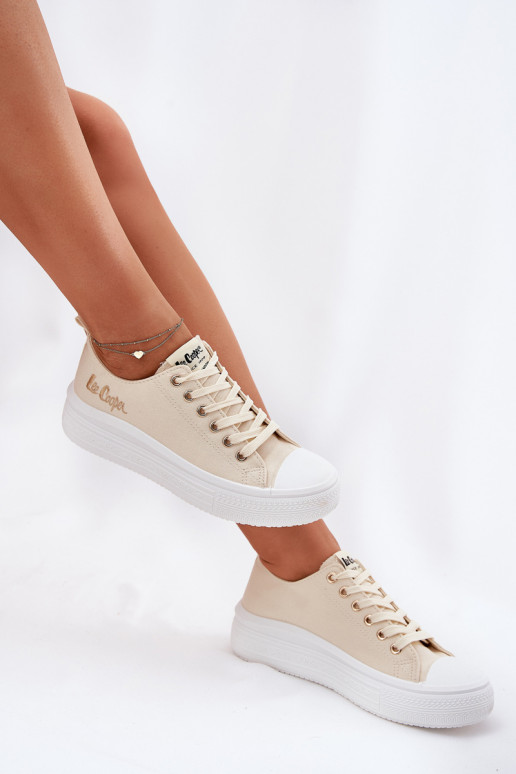 Chaussures décontractées sur plateforme en sable Lee Cooper LCIN-24-44-2464L