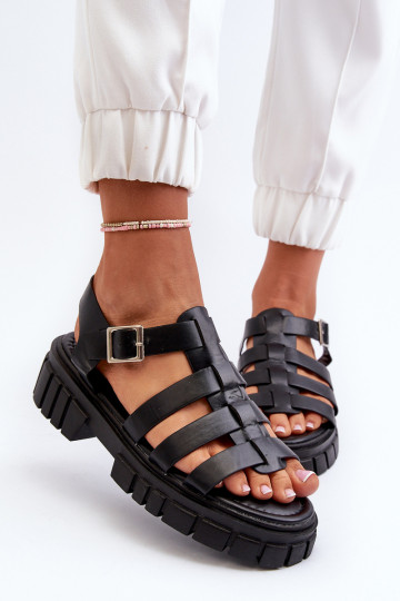 Sandales pour femmes noires Rosarose 2