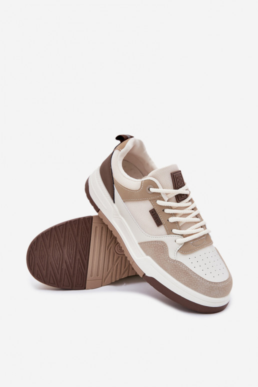 Baskets pour hommes couleur sable Big Star RR174604