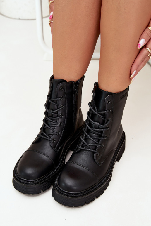 Bottes de travail pour femmes isolées Big Star OO274140 en noir