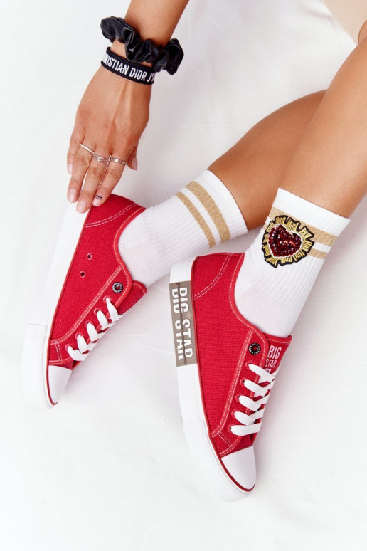 Chaussures femmes BIG STAR HH274115 rouges