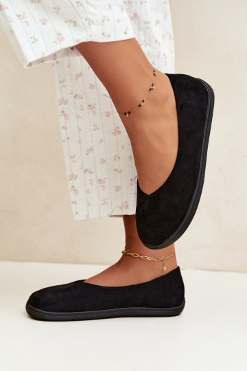 Ballerines noires barefoot Hollin