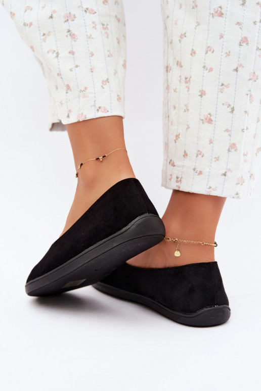 Ballerines noires barefoot Hollin