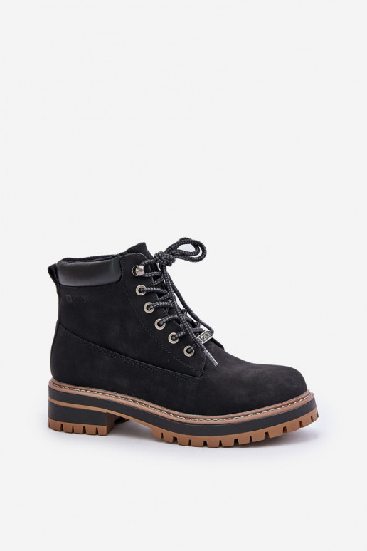 chaussures isolées pour femmes Big Star OO274A290 noires