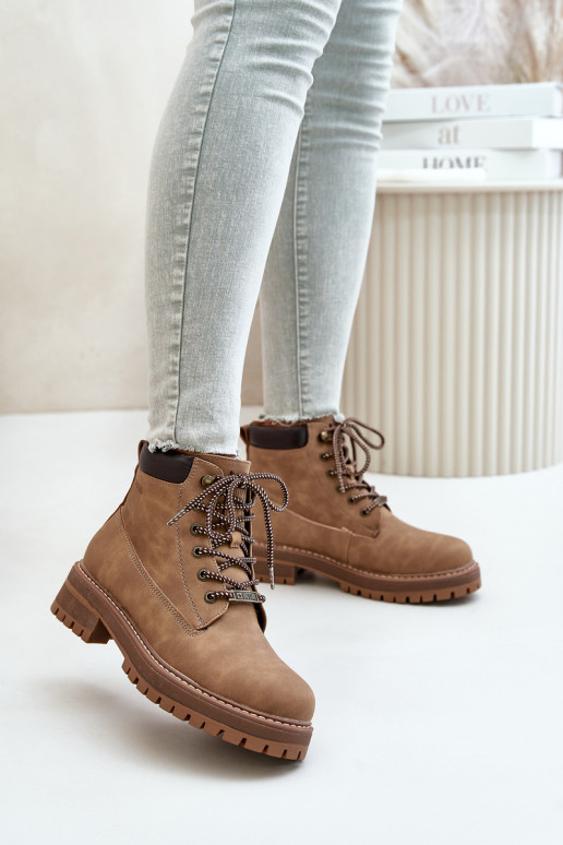 chaussures isolées pour femmes Big Star OO274A289 marron