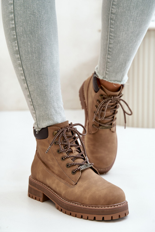 chaussures isolées pour femmes Big Star OO274A289 marron