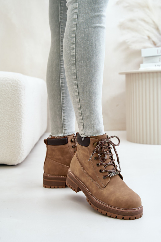 chaussures isolées pour femmes Big Star OO274A289 marron