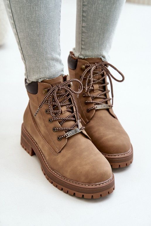 chaussures isolées pour femmes Big Star OO274A289 marron