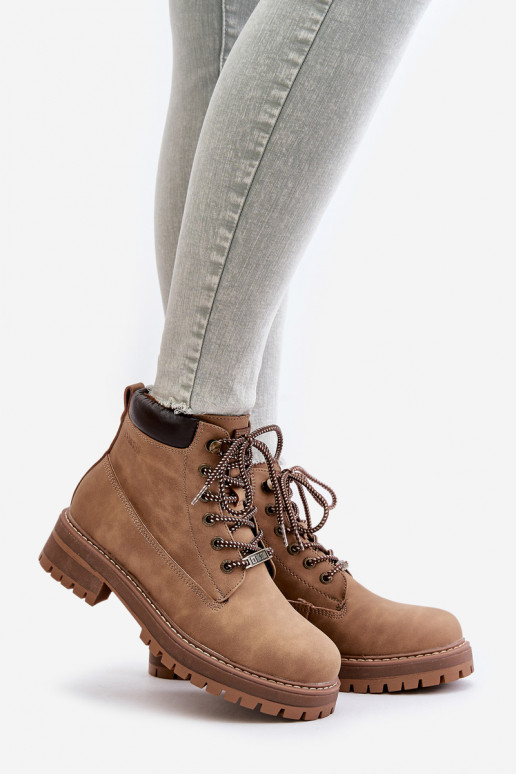 chaussures isolées pour femmes Big Star OO274A289 marron