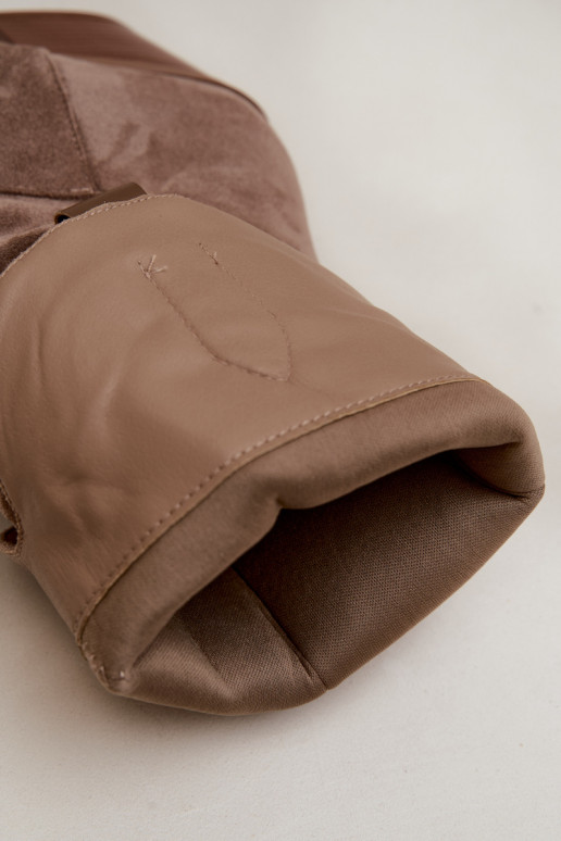 Bottes hautes de style cowboy en kaki Betina