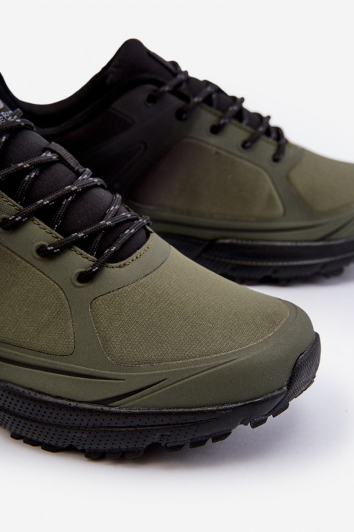 chaussures de sport pour hommes couleur chaki Trekas