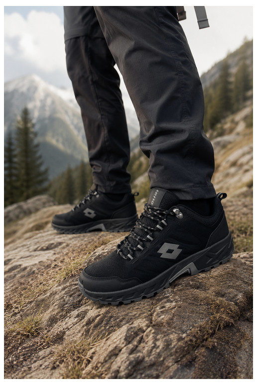 Chaussures de randonnée homme noires LOTTO 2400290U KETCHAM