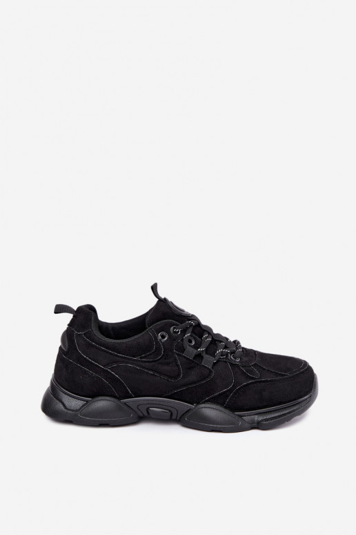 Baskets pour femmes en couleur noire Shaley