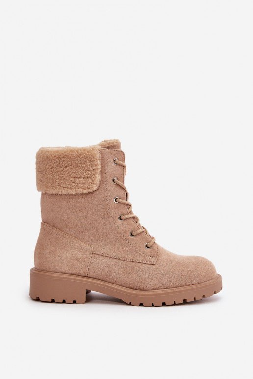 bottes de travail isolées pour hommes à la cheville en sable