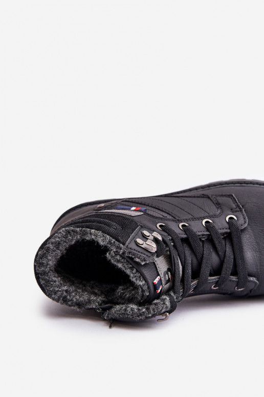 bottes isolées pour hommes McBraun en noir