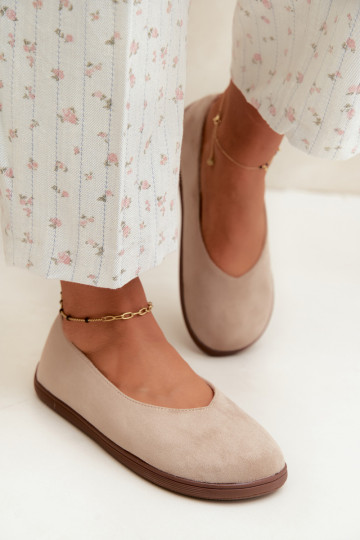 Ballerines pour femmes Barefoot en couleur sable Hollin 2