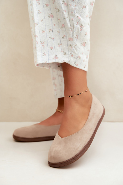 Ballerines pour femmes Barefoot en couleur sable Hollin