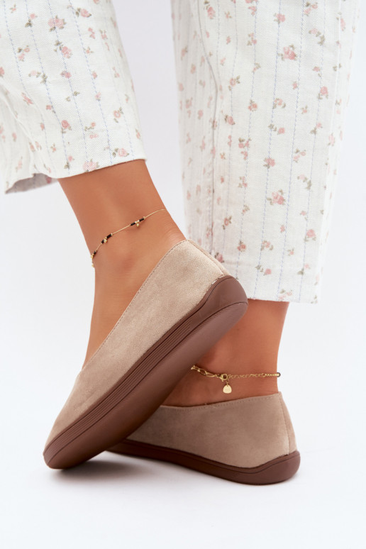 Ballerines pour femmes Barefoot en couleur sable Hollin