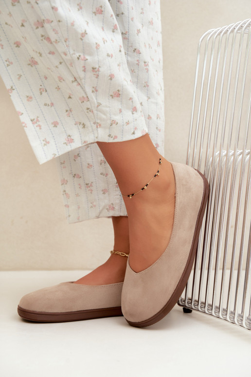 Ballerines pour femmes Barefoot en couleur sable Hollin