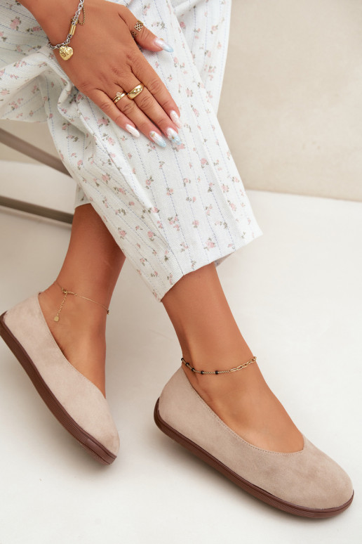 Ballerines pour femmes Barefoot en couleur sable Hollin