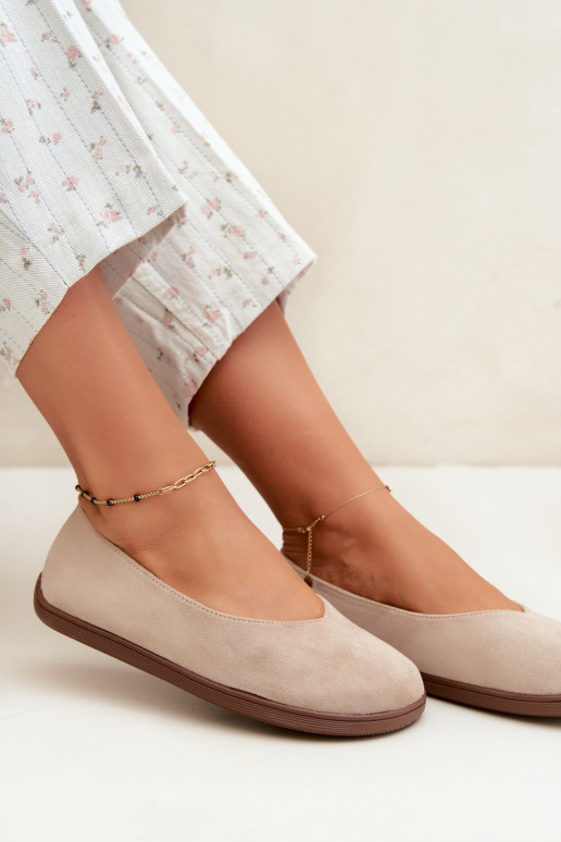 Ballerines pour femmes Barefoot en couleur sable Hollin