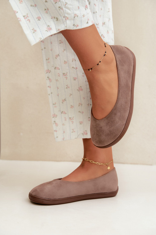 Ballerines pour femmes Barefoot en couleur argile Hollin