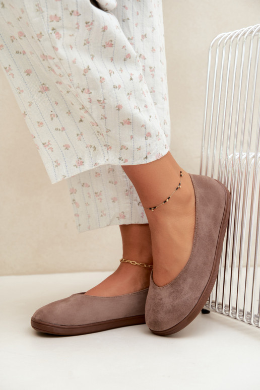 Ballerines pour femmes Barefoot en couleur argile Hollin