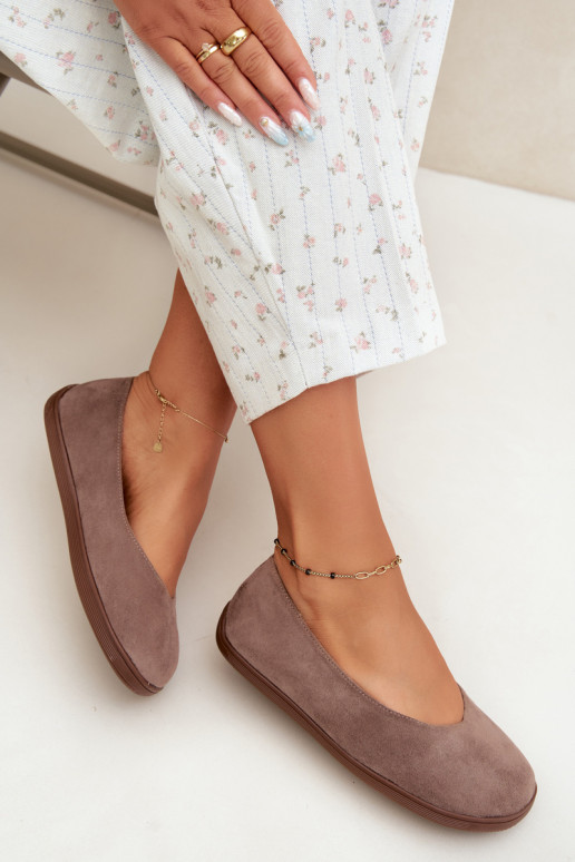 Ballerines pour femmes Barefoot en couleur argile Hollin