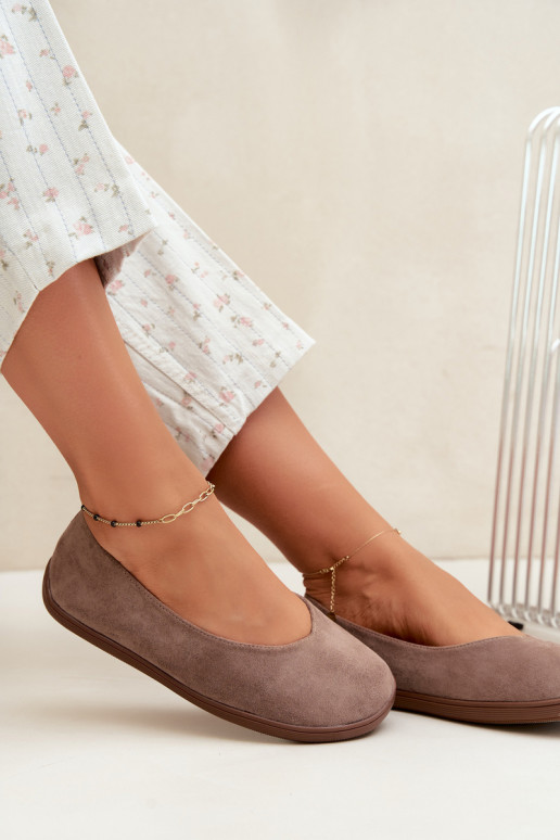 Ballerines pour femmes Barefoot en couleur argile Hollin
