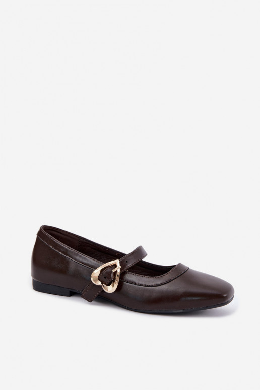 ballerines avec boucles et cœurs en chocolat Relsa