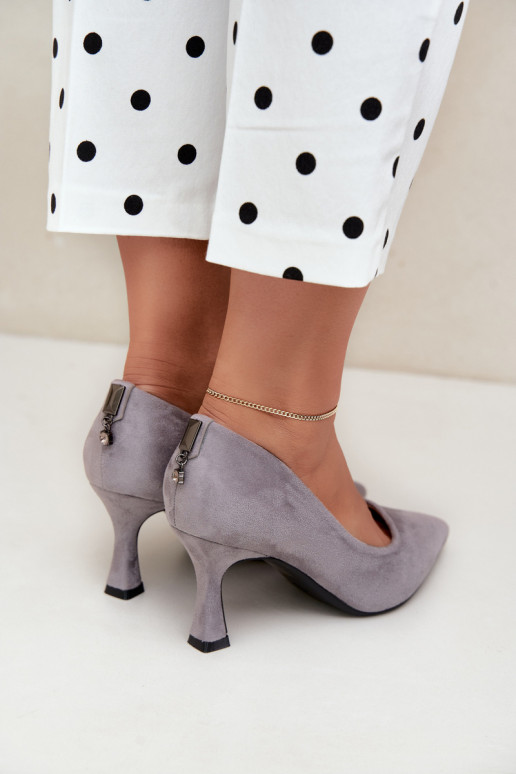 chaussures à talons Klepsydra Vinceza 62330 en gris