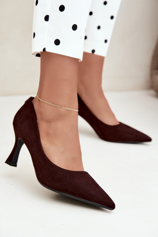 chaussures à talons Klepsydra Vinceza 62330 en marron