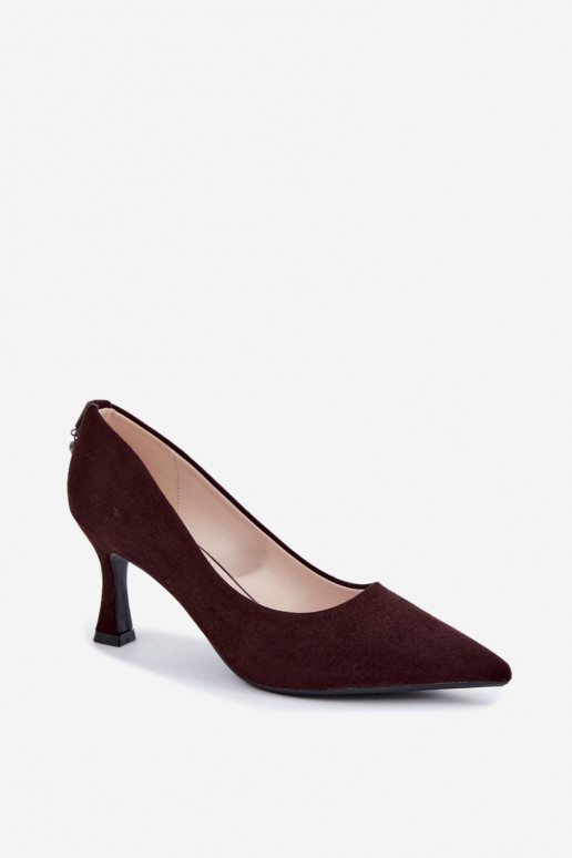 chaussures à talons Klepsydra Vinceza 62330 en marron