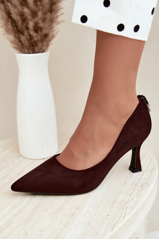 chaussures à talons Klepsydra Vinceza 62330 en marron