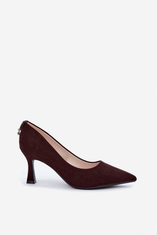 chaussures à talons Klepsydra Vinceza 62330 en marron