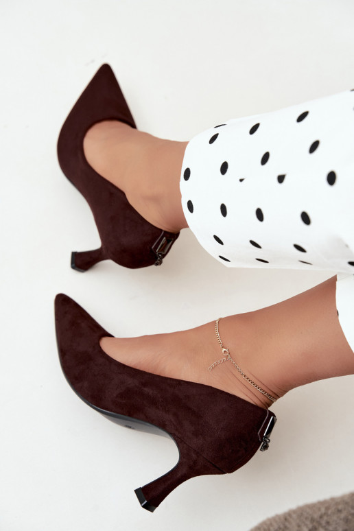 chaussures à talons Klepsydra Vinceza 62330 en marron