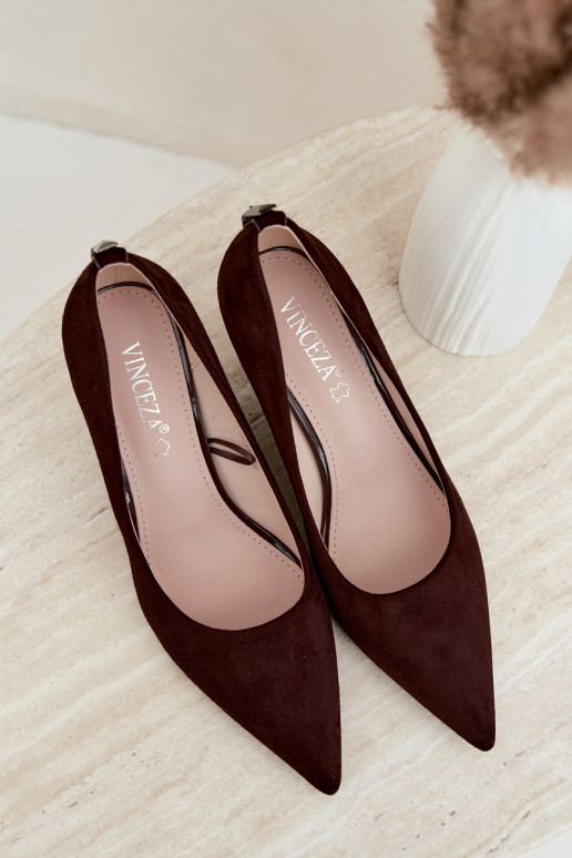 chaussures à talons Klepsydra Vinceza 62330 en marron