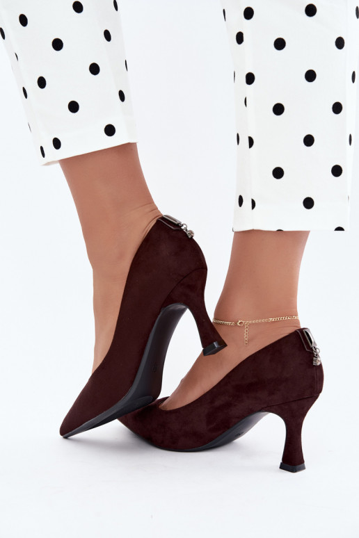 chaussures à talons Klepsydra Vinceza 62330 en marron