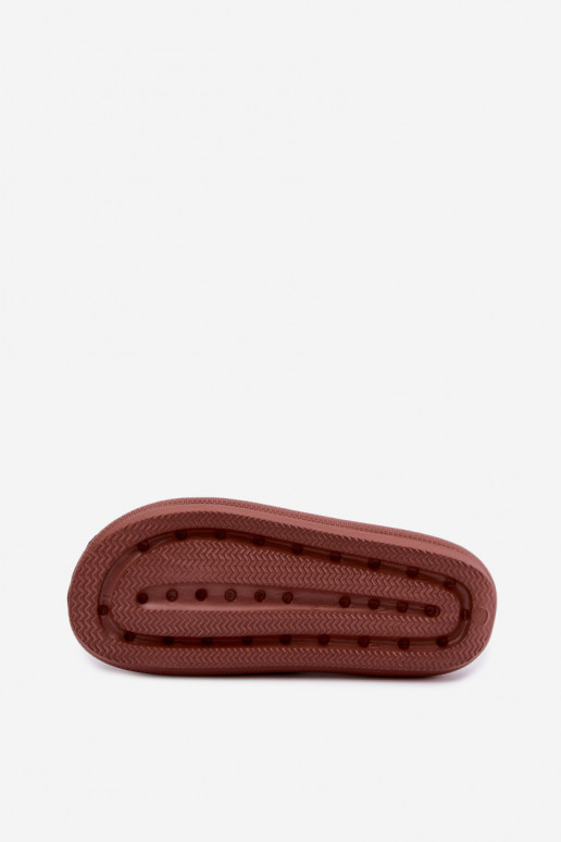 Chaussons légers pour femmes Big Star UU274088 en couleur marron