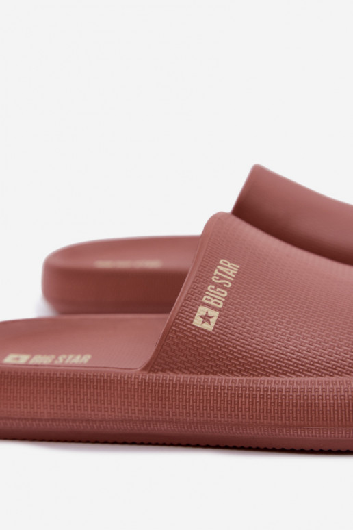 Chaussons légers pour femmes Big Star UU274088 en couleur marron