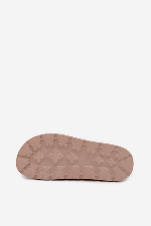 Chaussons légers pour femmes Big Star UU274074 en couleur sable